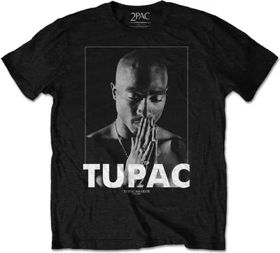Zdjęcie produktu dla 2Pac Praying Black M Koszulka