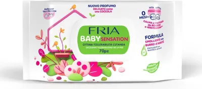 Produktbild von Fria Feuchttücher für den Windelwechsel von Babys mit Sheabutter, 840 Tücher