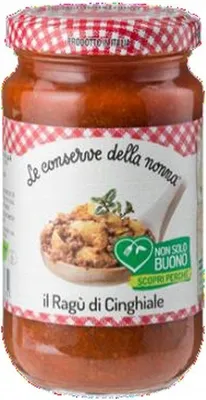 Produktbild von Ragu di Cinghiale Sauce 190g - Conserve della Nonna