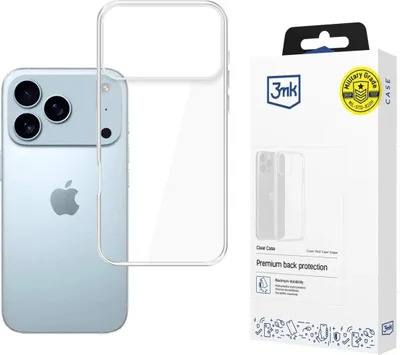 Image de 3mk Clear Case Housse de téléphone Bumper Housse de protection compatible avec iPhone 17 Pro Max