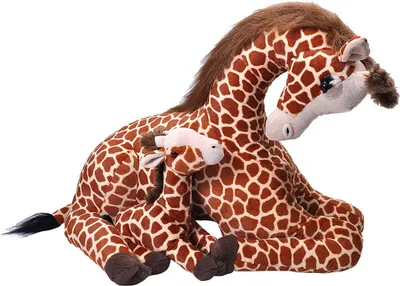 Produktbild von plüsch-Giraffe Junior 58 x 38 cm Plüsch orange/beige 2-teilig