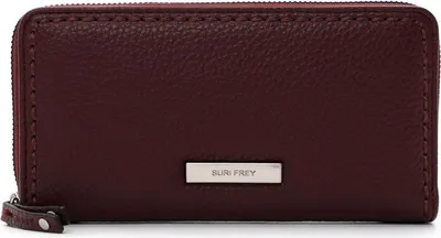 Produktbild von SURI FREY Geldbörse SFY Beauty Zip Around Wallet Darkwine dunkelrot