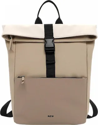 Image de Emily & Noah : Accessoires pour dames, sac à dos, couleur beige, style décontracté