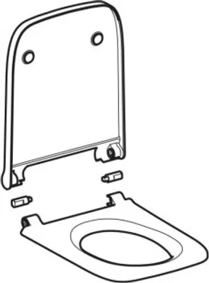 Produktbild von Geberit 245850011 WC-Sitz f. Geberit AquaClean