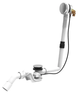 Immagine prodotto di LAUFEN Garniture découlement et de trop-plein, avec fonction darrivée deau, pour baignoire en acier/acrylique sanitaire, H2951430040001, H2951430040001