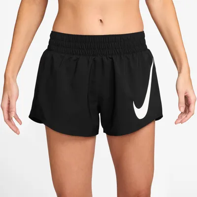 Produktbild von Nike One Swoosh DF Damen Laufshorts - Schwarz/Weiß Schwarz/Weiß M