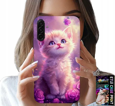 Zdjęcie produktu dla Etui Do Samsung Galaxy A17 5G - Słodki Kotek, Kot, Wzory Ze Zwierzętami
