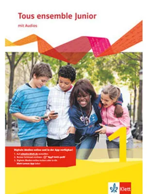 Produktbild von Tous ensemble Junior 1. Französisch als 1. Fremdsprache. Cahier d'activités mit MP3-CD