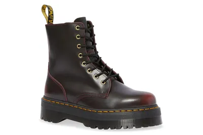 Produktbild von Dr. Martens Jadon Plateau in Kirsche für Damen – Größe 6,5 UK – 40 EU – 8,5 US / Kirsche