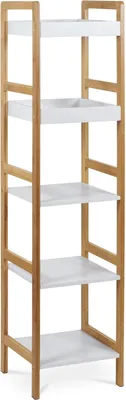 Image de Etagère en bambou Johan, 5 étagères