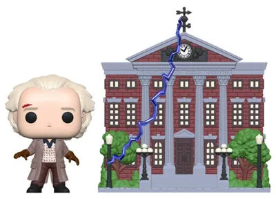 Produktbild von POP-Figur Back To The Future Doc mit Uhrenturm
