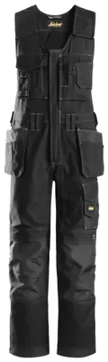 Produktbild von Snickers Canvas Kombi-Arbeitshose m. Holstertaschen, EN 14404 Schwarz-162