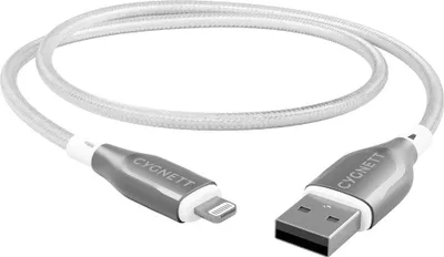 Immagine prodotto di Cygnett CY4659PCCAL cavo Lightning 1 m Argento, Bianco