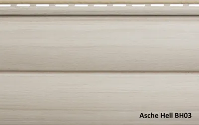 Produktbild von Fassadenpaneele Asche Hell A-1,50m Holzoptik Kunststoffpaneele Asche Hell BH03 1,50 x 0,23m