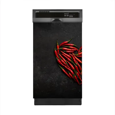 Produktbild von Magnete Dekorative 45x70 cm Küche Magnetmatte Spülmaschine - Paprika Gemüse