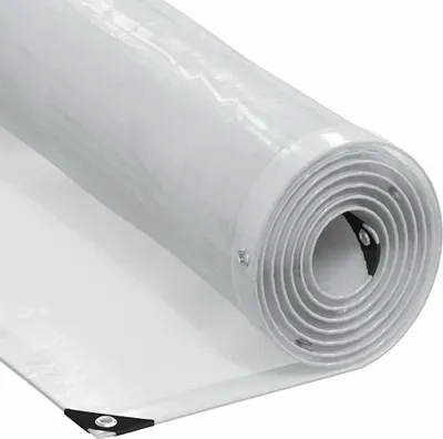 Produktbild von Transparente Plane mit Ösen 8x10 m Polyethylen