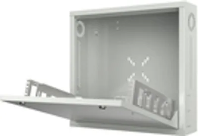 Obrázek produktu pro Lanview RWSLMWH1-NS, Nástěnný regál, 2U, 50 kg, Zámek, 9,7 kg, Bílá