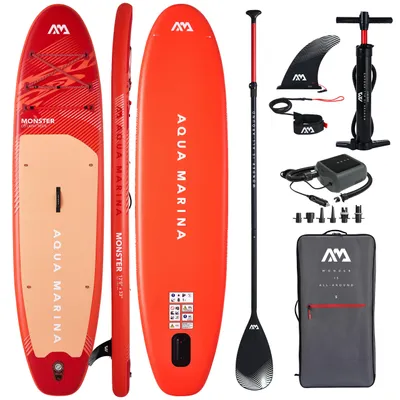 Zdjęcie produktu dla Deska SUP Aqua Marina Monster 12'0" 2026 Sky Glider | z pompą elektryczną PBG 6 | 170 kg