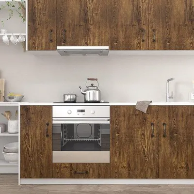 Obrázok produktu pre Samolepiaca fólia Unyqoos s dreveným vzhľadom na renováciu nábytku a dekoráciu kuchyne â 40 x 200 cm
