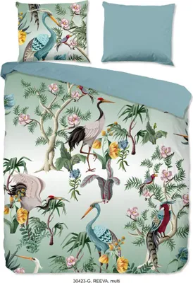 Produktbild von Good Morning Bettbezug "kraanvogel" - multi - (140x200/220 cm) - Baumwolle