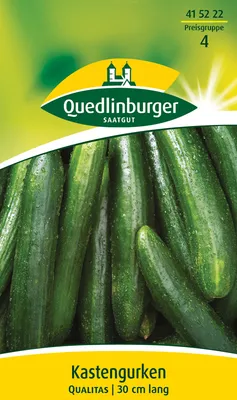 Produktbild von Kastengurke 'Qualitas' Quedlinburger Gemüsesamen