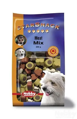 Produktbild von Nobby STARSNACK Meat "Mix" Tüte, 200 g