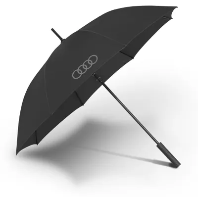Produktbild von Original Audi Stockschirm, schwarz, groß, Regenschirm Schirm