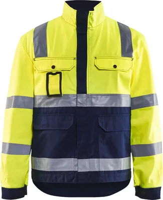Produktbild von Blakläder High Vis Jacke 4023 1804 in div. Farben, Farbe:orange/marineblau, Größe:S