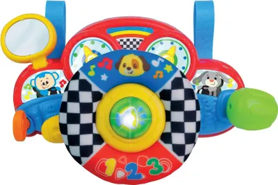 Obrázok produktu pre WINFUN Detský volant s realistickými zvukovými efektmi a melódiami