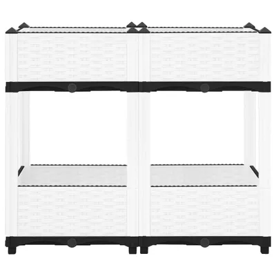 Productafbeelding van vidaXL Verhoogde plantenbak, 80x40x71 cm, polypropyleen