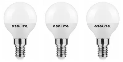 Produktbild von Asalite LED-Lampe G45 E14 6W 510lm 3000K 220-240V 3 Stück