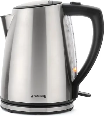 Produktbild von grossag Wasserkocher WK45 Edelstahl-Topf 1,2l