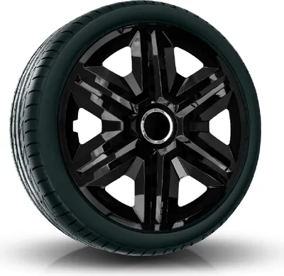 Produktbild von Radkappen Radzierblenden (4Stück) 14 Zoll schwarz FAST Z458700