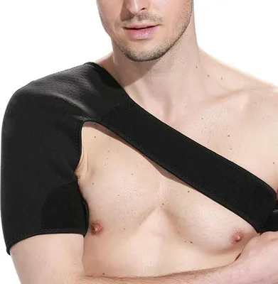 Produktbild von Schulterbandage Schultergelenkbandage Stützbandage Sport Bandage Schulterschutz,einstellbar ,Recht Schulter für Männer und Frauen
