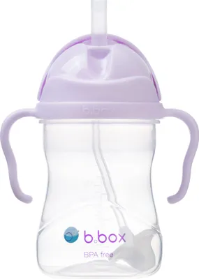 Produktbild von Wasserflasche mit Strohhalm 240 ml Gelato Boysenberry / B.box