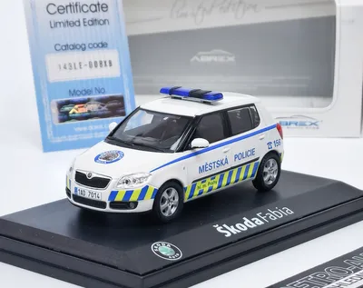 Zdjęcie produktu dla Škoda Fabia II (2006) MP Praga ABREX 1:43
