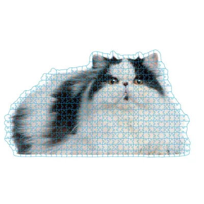 Produktbild von Dickes Katzenkätzchen-Puzzle für Kinder, 500 Tiere
