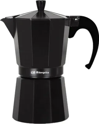 Obrázok produktu pre Orbegozo KFN 910, Moka kanvica, Čierna, Hliník, 9 šálok