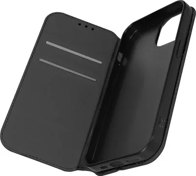 Produktbild von Avizar, Kunstleder Cover Classic Edition für Apple iPhone 15, Schwarz