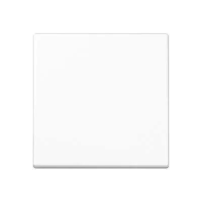Image de Jung Bascule pour poussoir KNX simple, duroplast, série A, blanc alpin A101WW