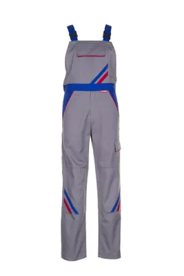 Immagine prodotto di Pantaloni da lavoro salopette Highline zinco/blu fiordaliso/rosso taglia 29