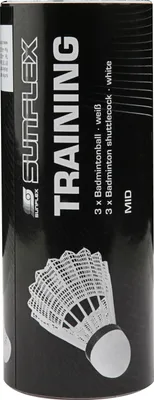 Produktbild von Sunflex 53552 Training Mid Badmintonball Weiß