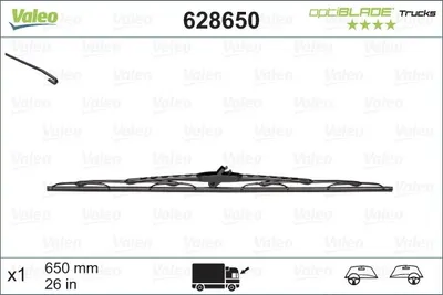 Produktbild von VALEO OPTIBLADE TRUCKS Scheibenwischer für FIAT Scudo Kastenwagen (220) 650mm