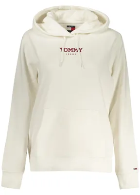 Produktbild von Nachhaltiges Damen Kapuzen-Sweatshirt Weiß aus Baumwolle