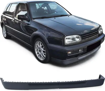 Produktbild von Frontspoiler Spoiler Lippe Stoßstange in Schwarz Sport Version für VW Golf 3
