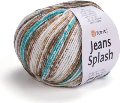A ball of yarn with a label.