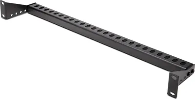 Productafbeelding van 1U horizontale kabelgeleider, kabelbindstrip