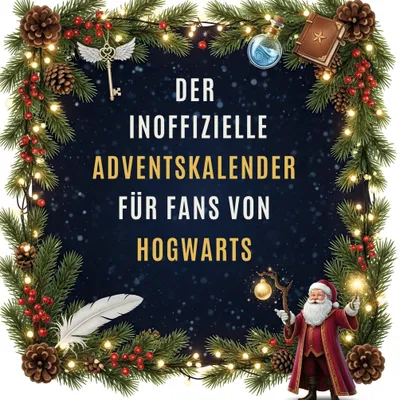 Produktbild von Der inoffizielle Adventskalender für Fans von Hogwarts