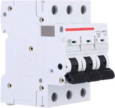 Produktbild von DIN-railmontage 3P 230/400 VAC 50/60Hz 40A Zentralstromschalter