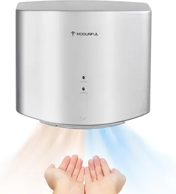 Produktbild von Automatischer Händetrockner 1400W, Wandmontage, schnelles Trocknen in 10 Sekunden.